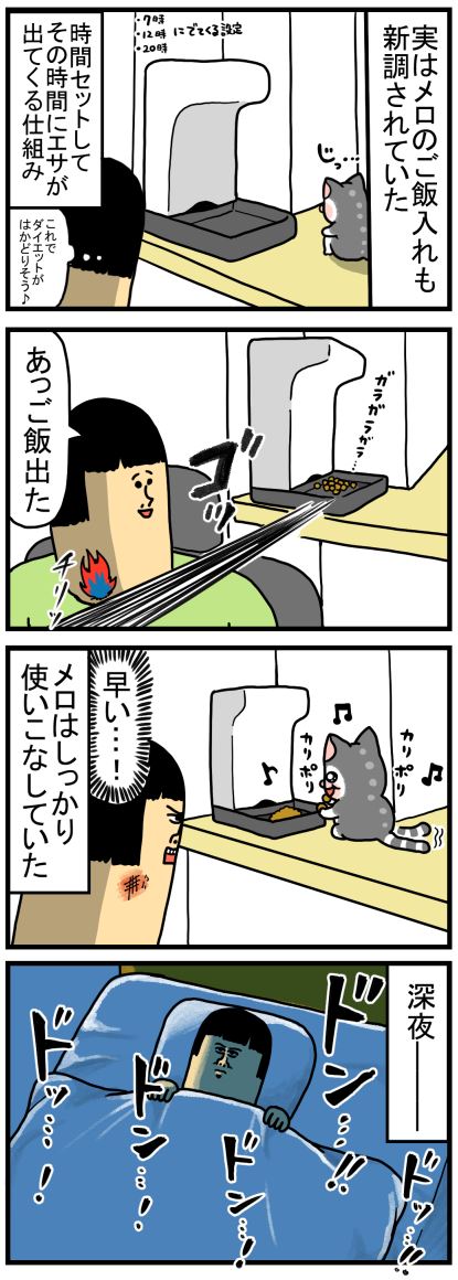 食いしん坊な猫ちゃん