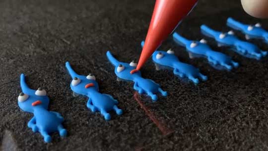 アイシングクッキー ピクミン チャッピー