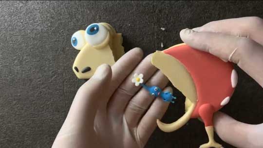 アイシングクッキー ピクミン チャッピー