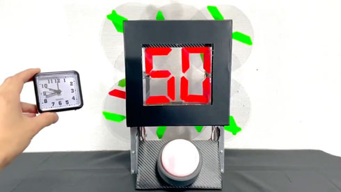 時間が溶ける時計