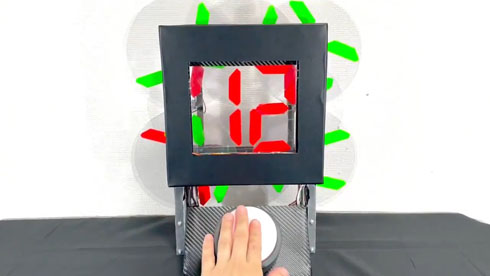 時間が溶ける時計