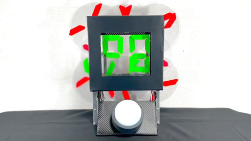 時間が溶ける時計