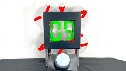 時間が溶ける時計