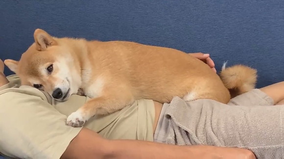 ねんねからのお目覚めはなちゃん