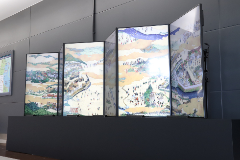 「関ヶ原山水図屏風」