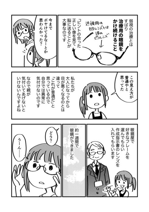 小さい子供を持つ親に見てほしい弱視の話03