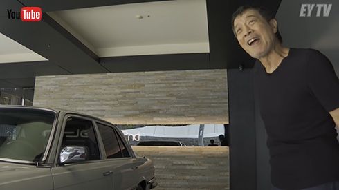 矢沢永吉 愛車ベンツデザイン 3ロゴ 贅沢なデザイン 新品！ ベンツが似合いすぎる」 矢沢永吉、28歳・ソロデビュー間もない