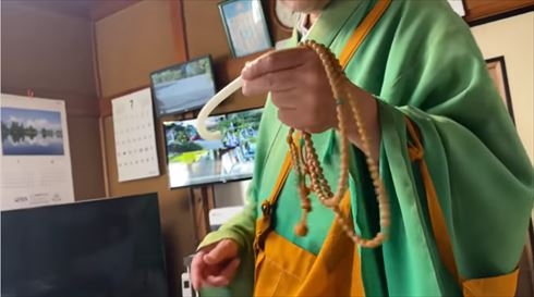 ろうそく 那須の長楽寺