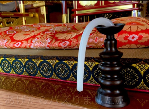 ろうそく 那須の長楽寺