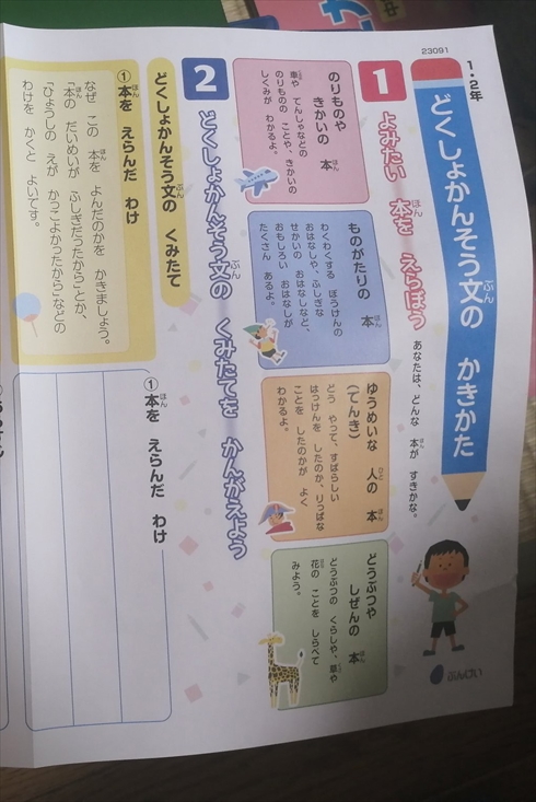 読書感想文 夏休み 宿題