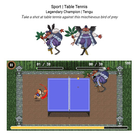 Googleの本気度がすごい！　オリンピック開催にあわせた7種のスポーツミニゲームとアニメがDoodleで公開