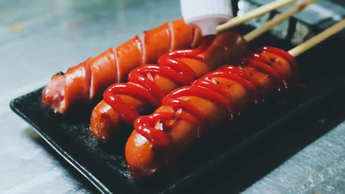 夏祭り 恋しい 料理 リンゴ飴 たこ焼き 動画 YouTube