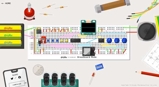 カロリーメイト リキッド CalorieMate TO TECHNOLOGY 電子回路