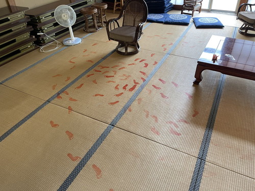 朱肉を使った犯行