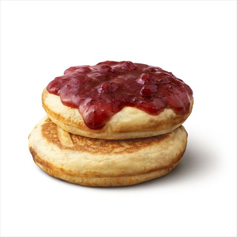 ハワイアンパンケーキ3種のベリーソース