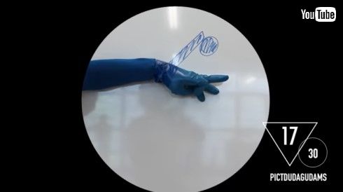 チョコレートプラネット 動くピクトグラム パロディー