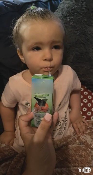 「Mom's Genius Medicine Delivery Method || ViralHog」