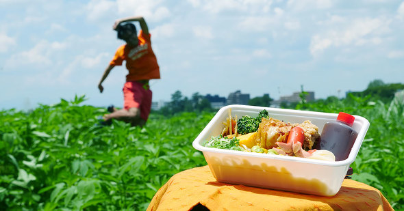 【PR】丸亀製麺　テイクアウト　丸亀こどもうどん弁当　タイアップ