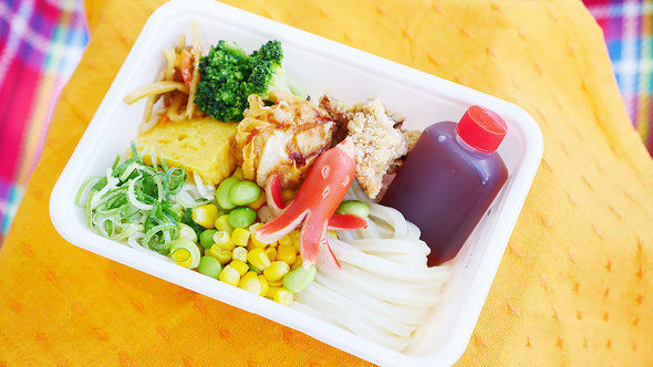 【PR】丸亀製麺　テイクアウト　丸亀こどもうどん弁当　タイアップ