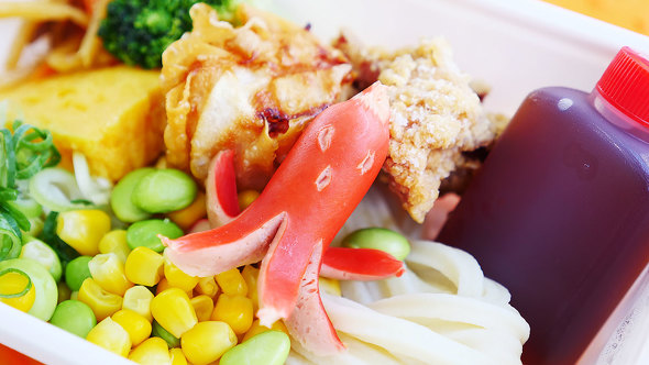 【PR】丸亀製麺　テイクアウト　丸亀こどもうどん弁当　タイアップ