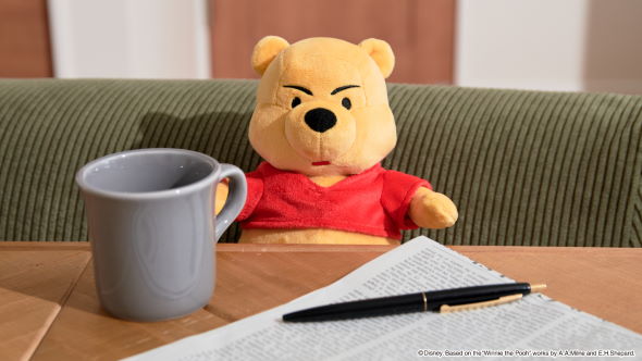 くまのプーさん 手紙 しかめっ面