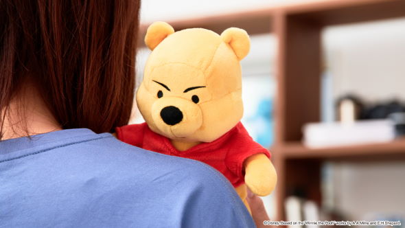 くまのプーさん 手紙 しかめっ面