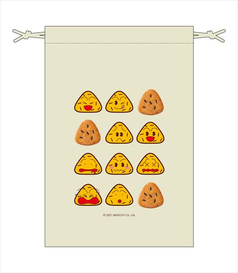 おにぎりせんべい 巾着