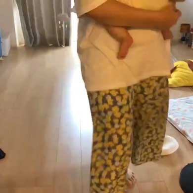 背ばい 日本代表 赤ちゃん 生後3カ月