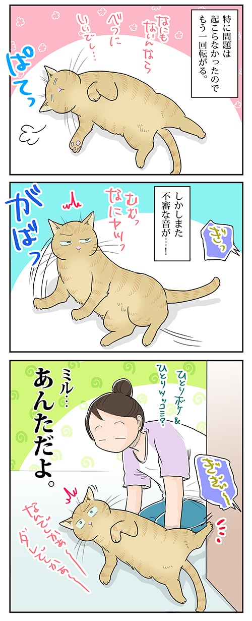 母さんは今日も世話をやく