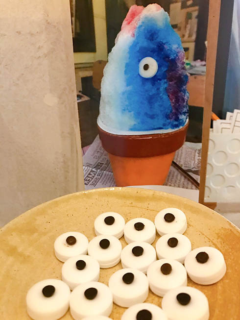 かつおのあたま かき氷 藤枝