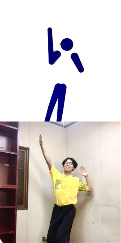 誰でも五輪開会式のパフォーマンスが再現できる！　体をピクトグラム化するAI搭載アプリが楽しい