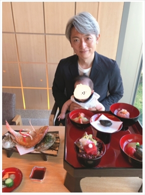 登坂淳一 お食い初め ブログ 白髪 パパ 娘 不妊治療