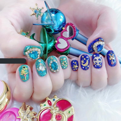 セーラームーンネイル