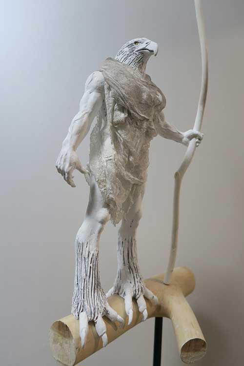 新千歳空港 イケモフ 吉住ヒロユキ 時の巡礼 彫刻 立体造形 アート