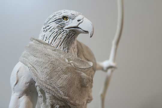 新千歳空港 イケモフ 吉住ヒロユキ 時の巡礼 彫刻 立体造形 アート