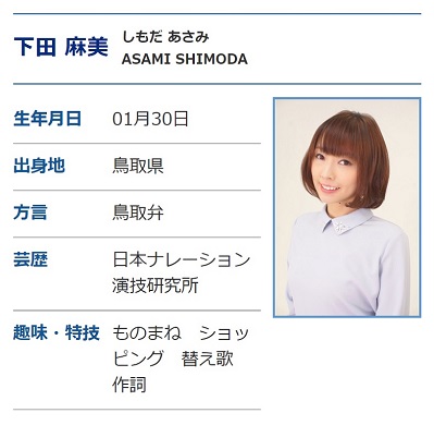 下田麻美 声優 出産 アイドルマスター VOCALOID