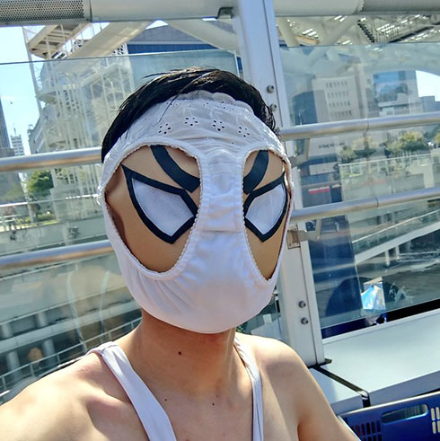 変態仮面のコスプレ