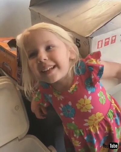 「Little Girl Gets Upset At Father For Trying To Eat Fish - 1213282」