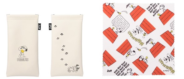 付属品（オリジナルメガネケースとメガネ拭きのセット）イメージ