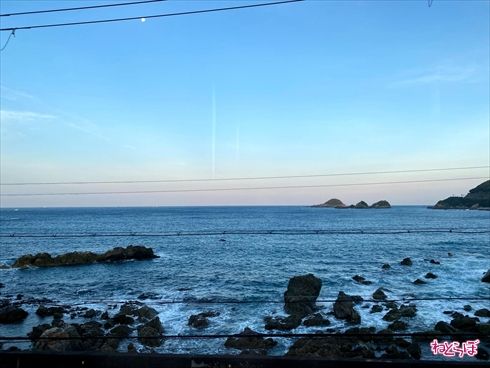 WEST EXPRESS 銀河紀南コース車窓風景