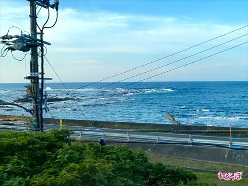 WEST EXPRESS 銀河紀南コース車窓風景