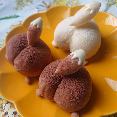 イーブイのお尻パン横から