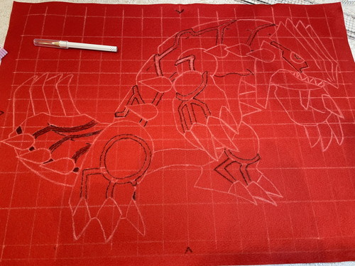 グラードンの羽織