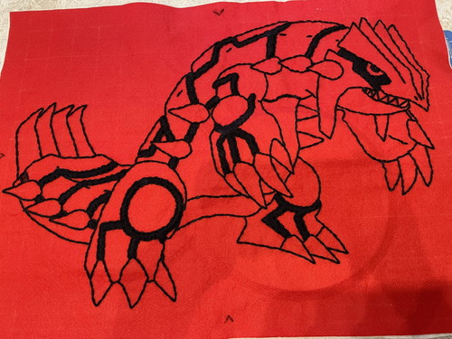 グラードンの着物