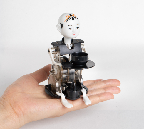 学研 大人の科学 大江戸からくり人形 茶運び人形 江戸のからくりロボットを組み立てられる！ ミニ茶運び人形