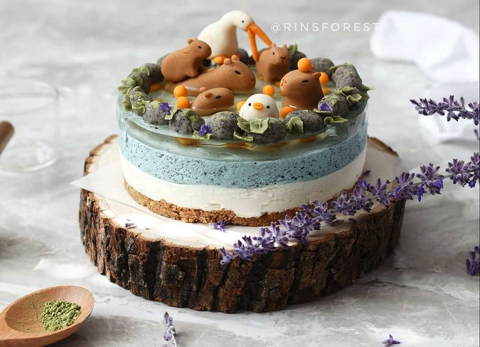 カピバラ温泉チーズケーキ