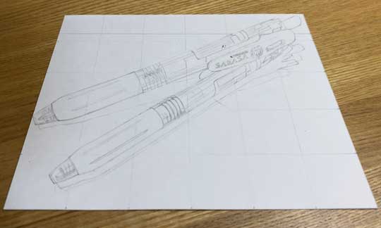 色鉛筆 ボールペン 絵 リアル