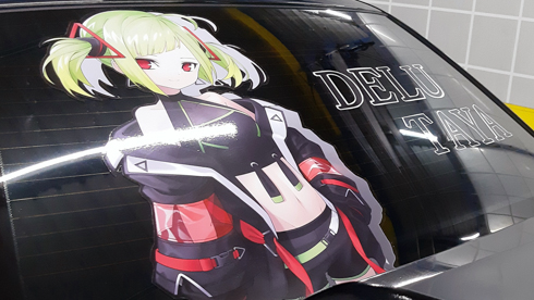 痛車 ランサー DELUTAYA