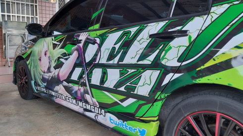 痛車 ランサー DELUTAYA