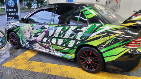 痛車 ランサー DELUTAYA